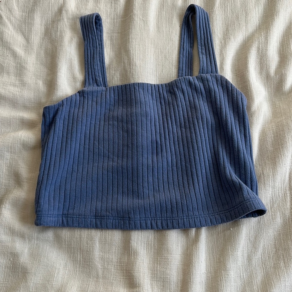 American Eagle Ribbed Crop Top